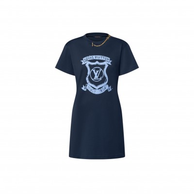 LOUIS VUITTON LV CREST T-SHIRT DRESS 1AI392